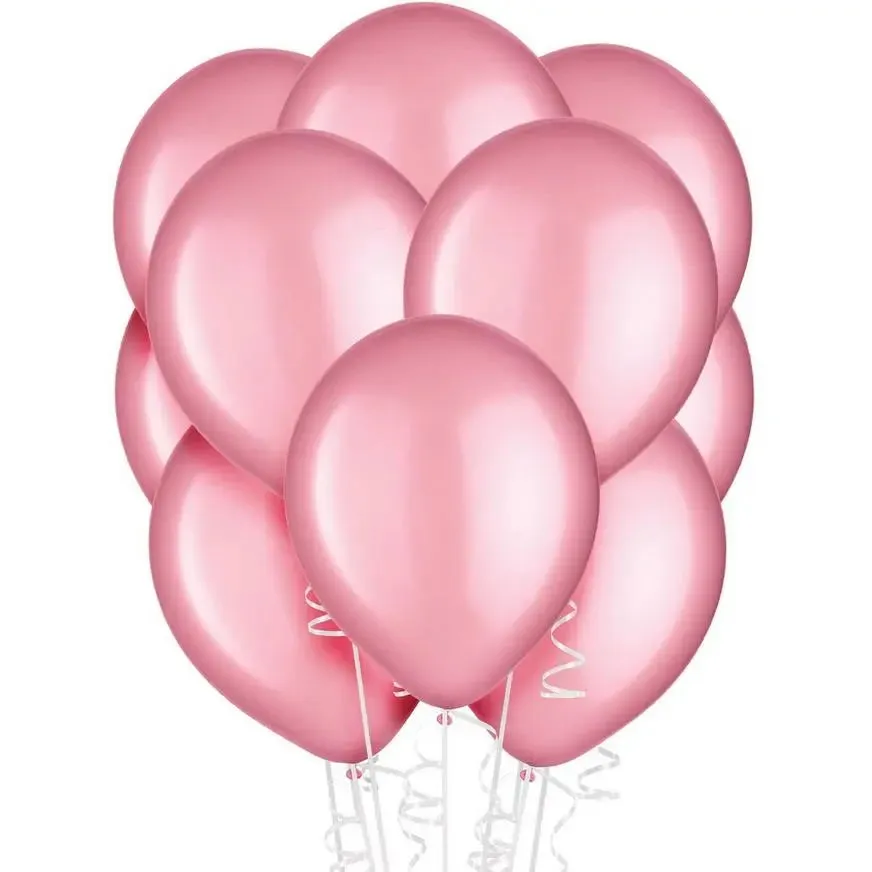 10" Quality, Standard Helium Grade Balloons - 100/Bag