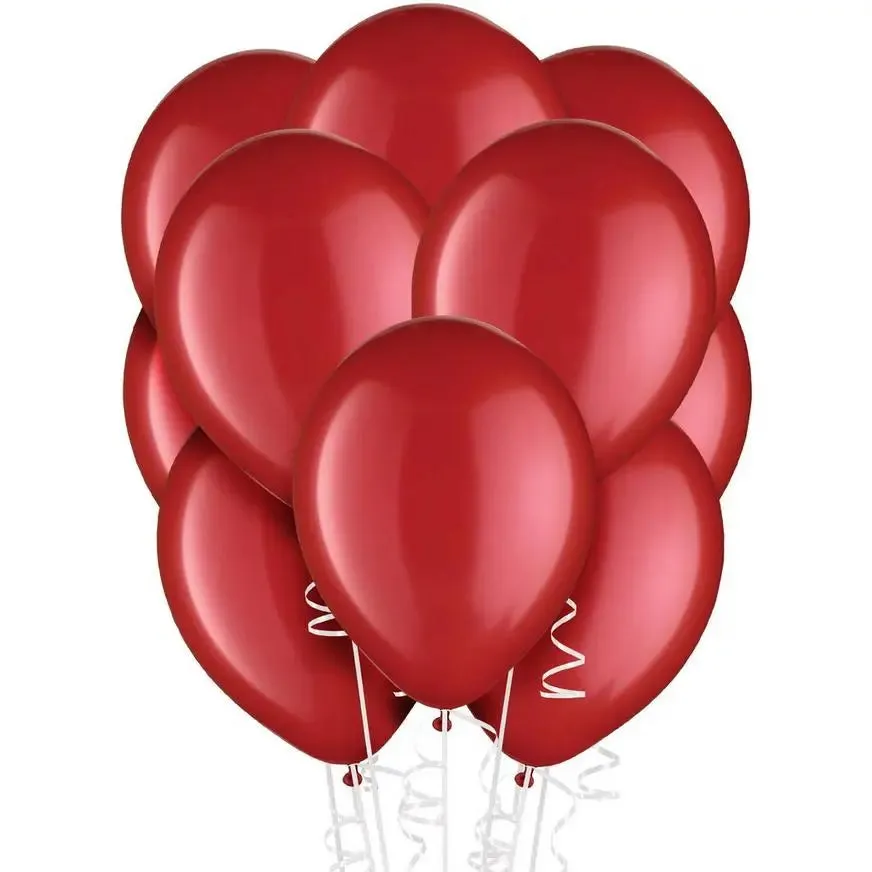 10" Quality, Standard Helium Grade Balloons - 100/Bag