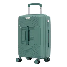 20 inch Cabin Trolley Bag - Lightweight, Durable Design | TSA Lock, 360° Wheels | Dark Red
