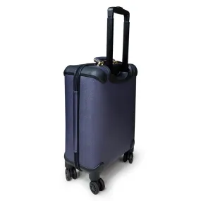 20inch Small Cabin Trolley Bag - Lightweight, TSA Lock | 46L | Pure Navy