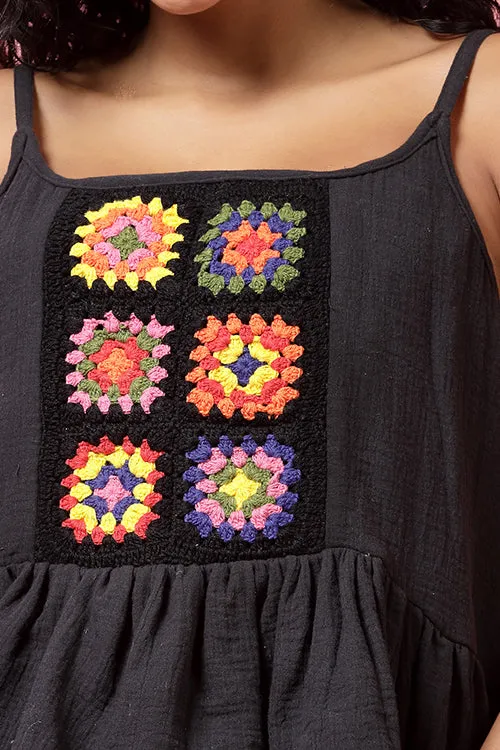Ajoobaa "Flared" Crochet Top