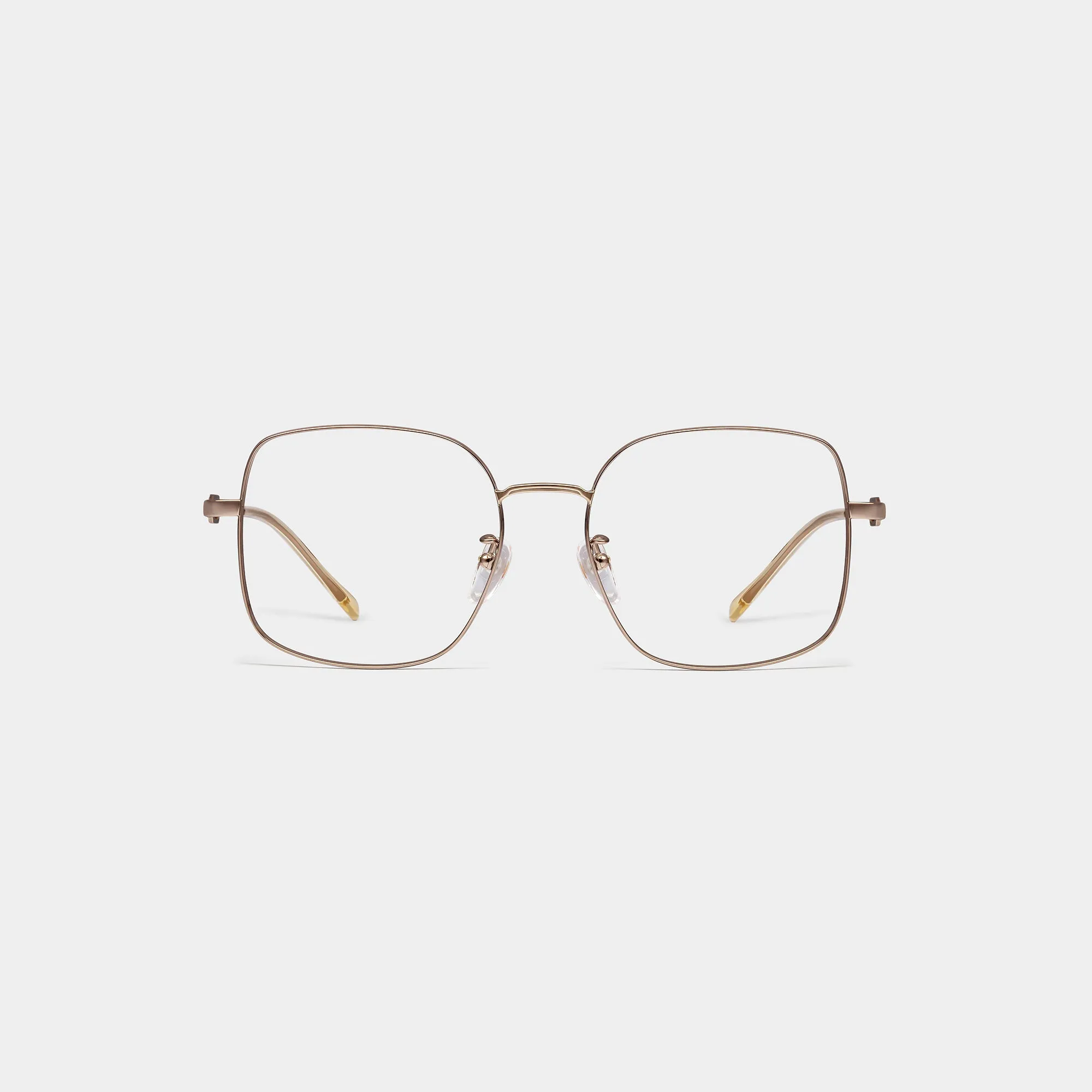 ASPIRATION - Square Mixed Titanium Optical Glasses