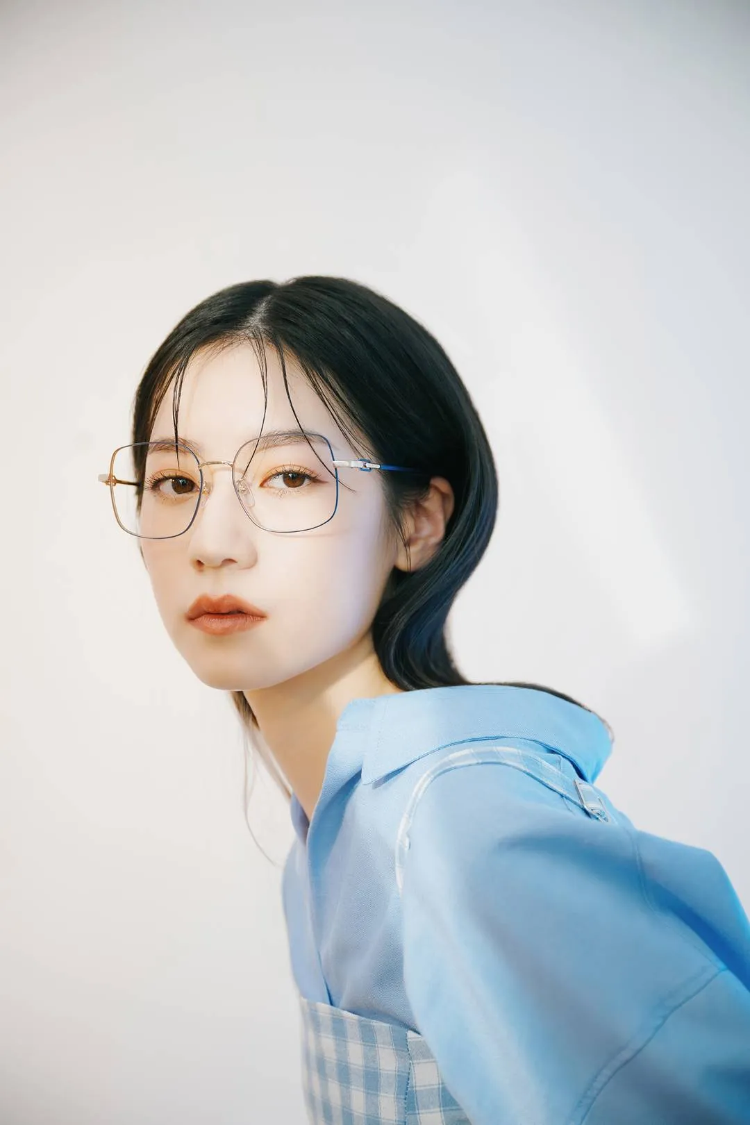ASPIRATION - Square Mixed Titanium Optical Glasses
