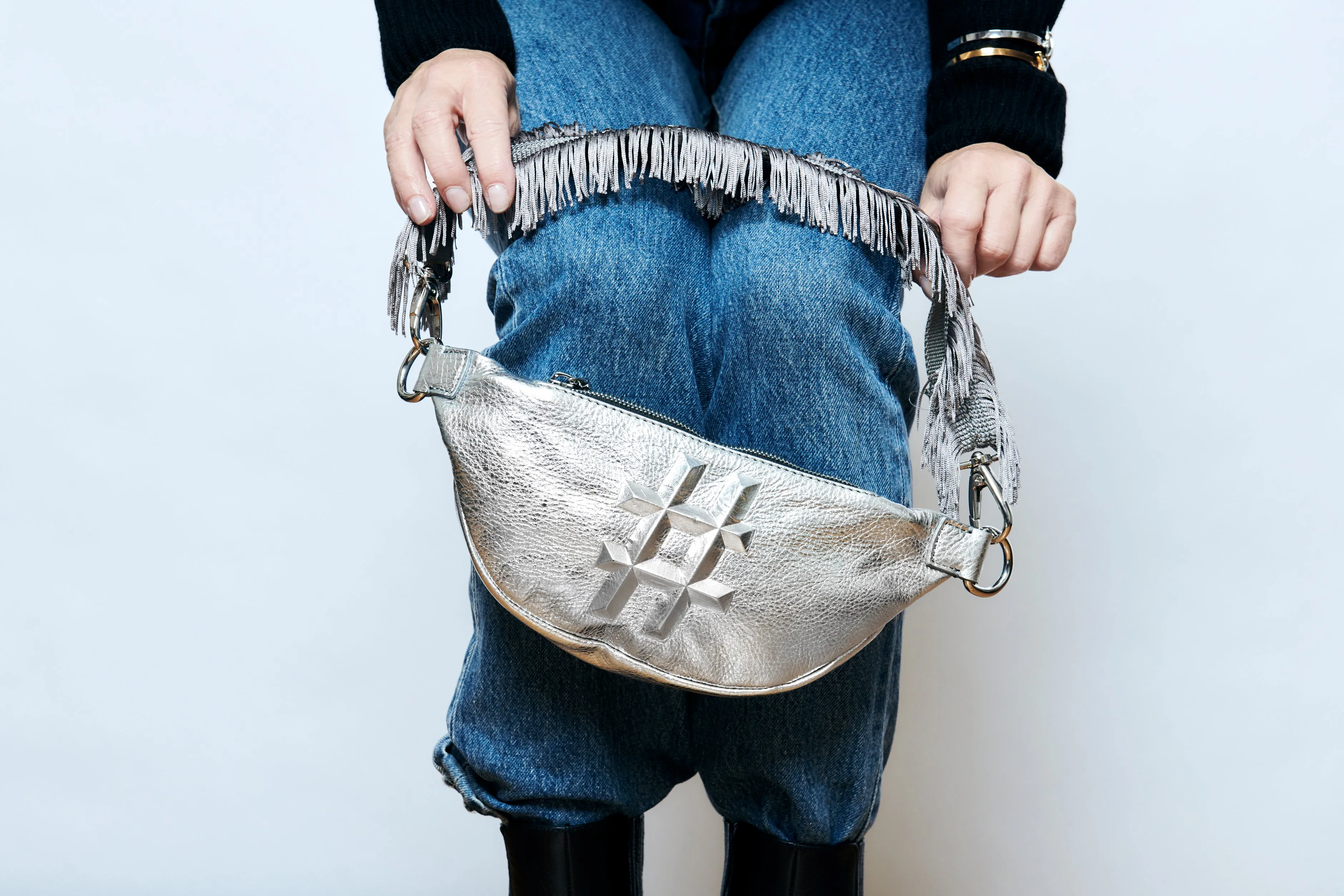 Belt Bag - Hashtag Silver