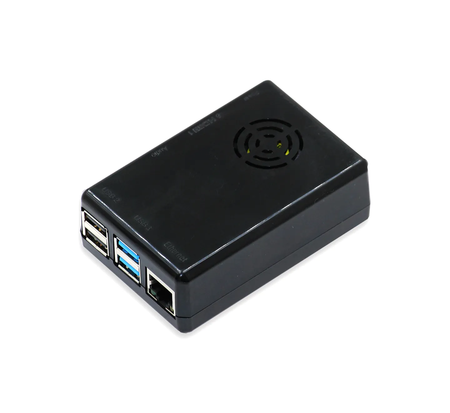 Black Case for Raspberry Pi 4  with Fan