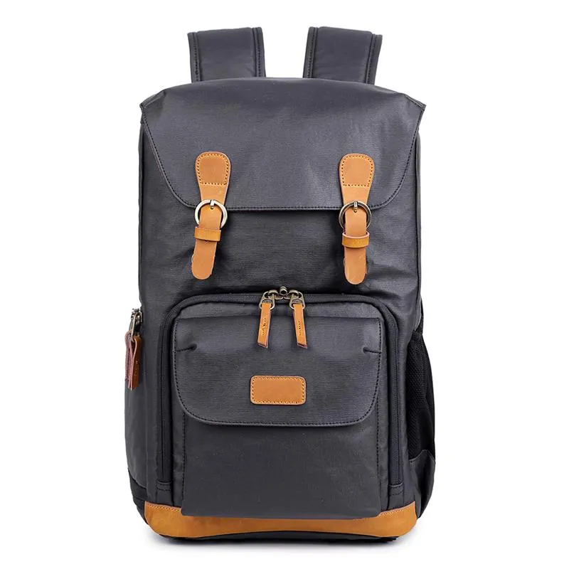 Blue LARGE CANVAS WATERPROOF MENS DSLR CAMERA BAG CANON CAMERA BACKPACK NIKON CAMERA BAG FOR Women