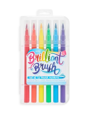 Brilliant Brush Markers