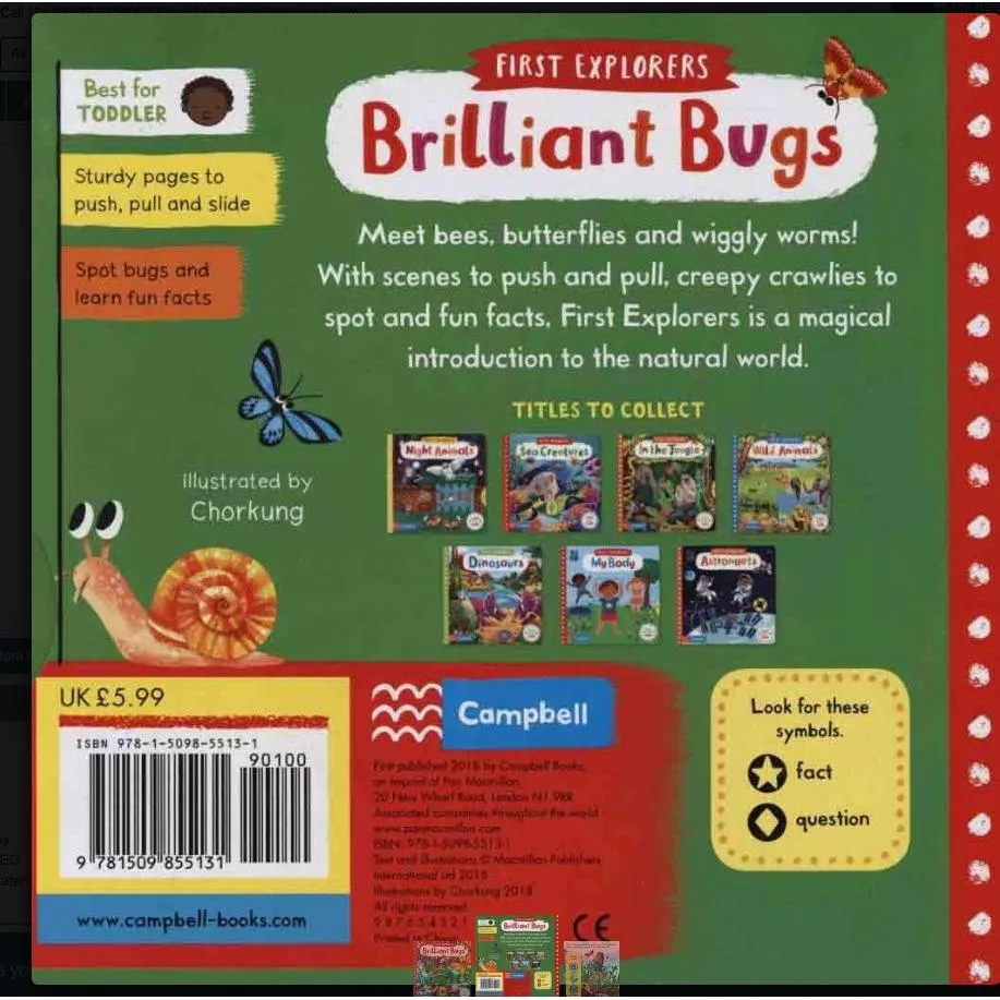Brilliant Bugs Story Sack with Lanka Kade Wooden Bugs