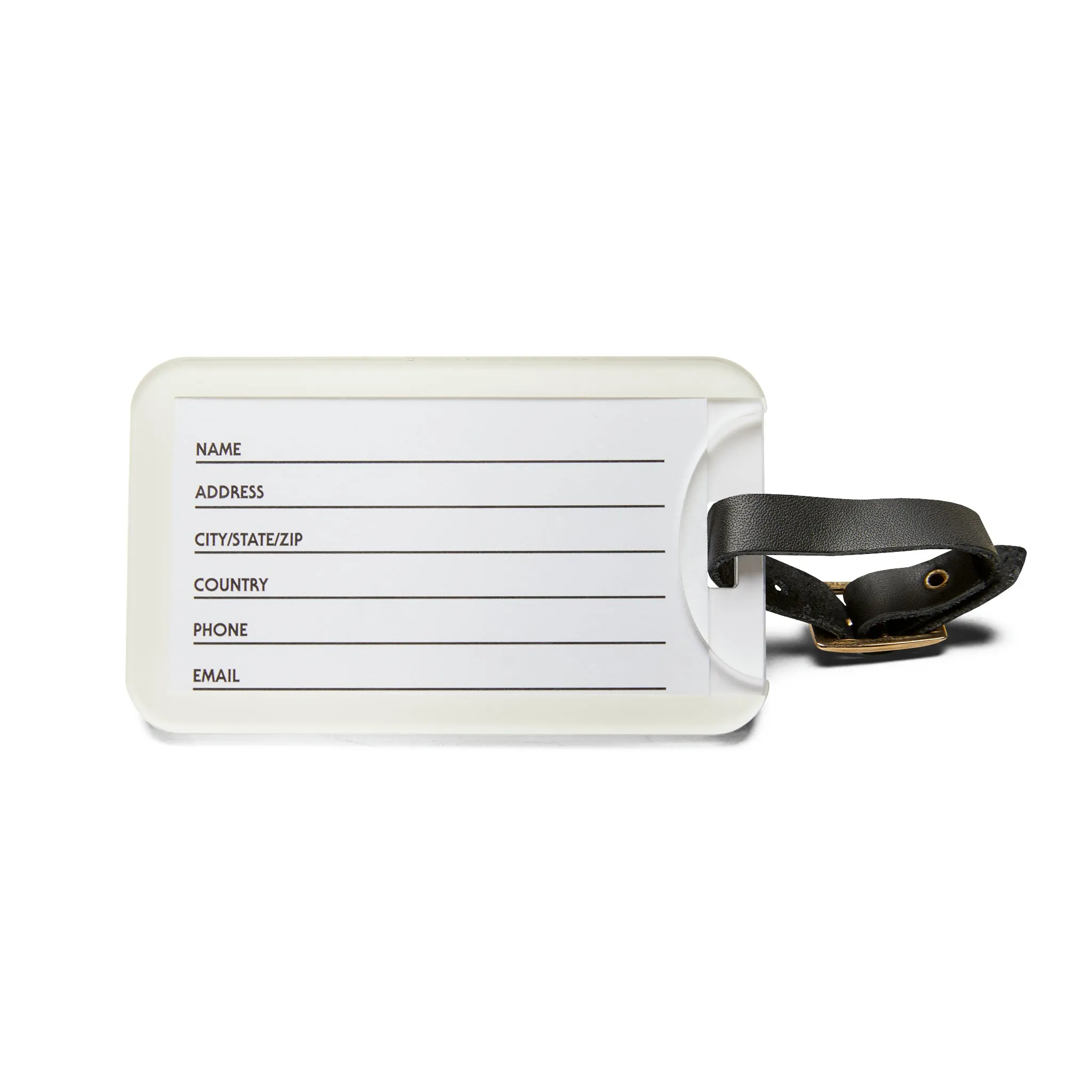 Bunga Luggage Tag
