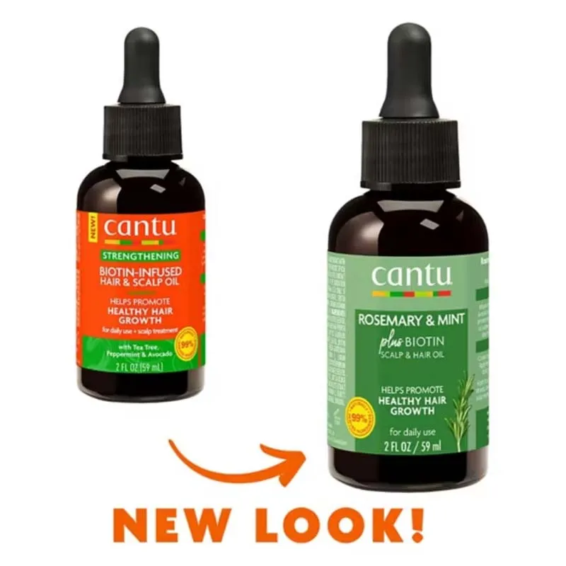 Cantu Rosemary & Mint Biotin-Infused Hair & Scalp Oil