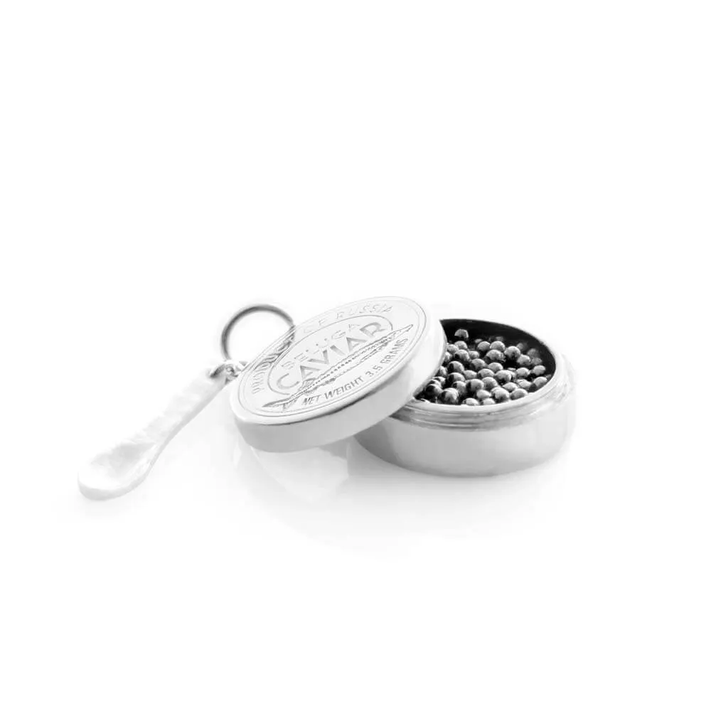 Caviar Charm Russia Silver