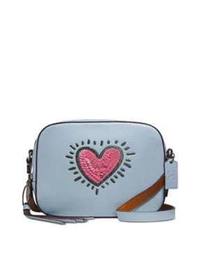 Coach Keith Haring Sequins Heart Camera Bag