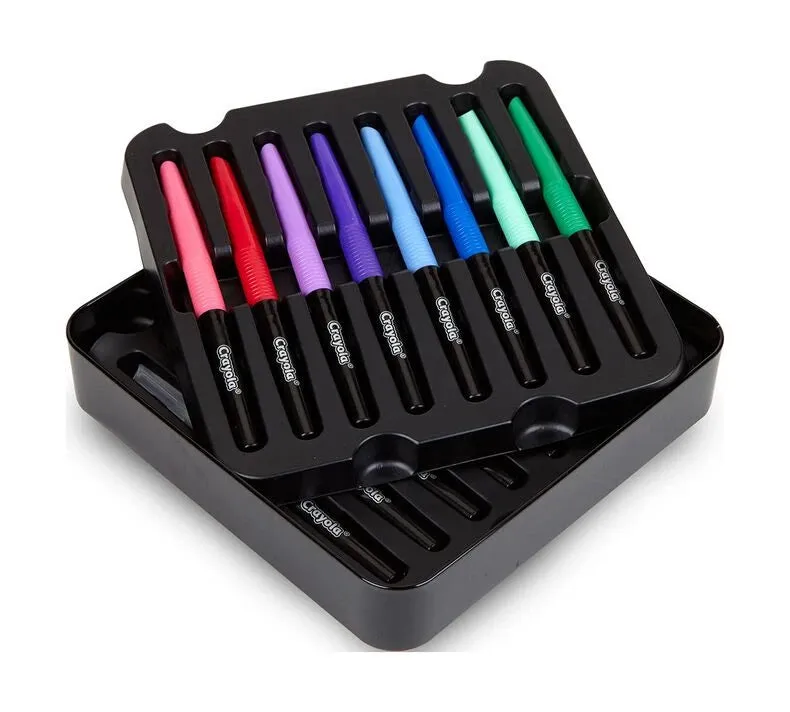 Crayola - Signature Blending Markers with Tin, 16 Count