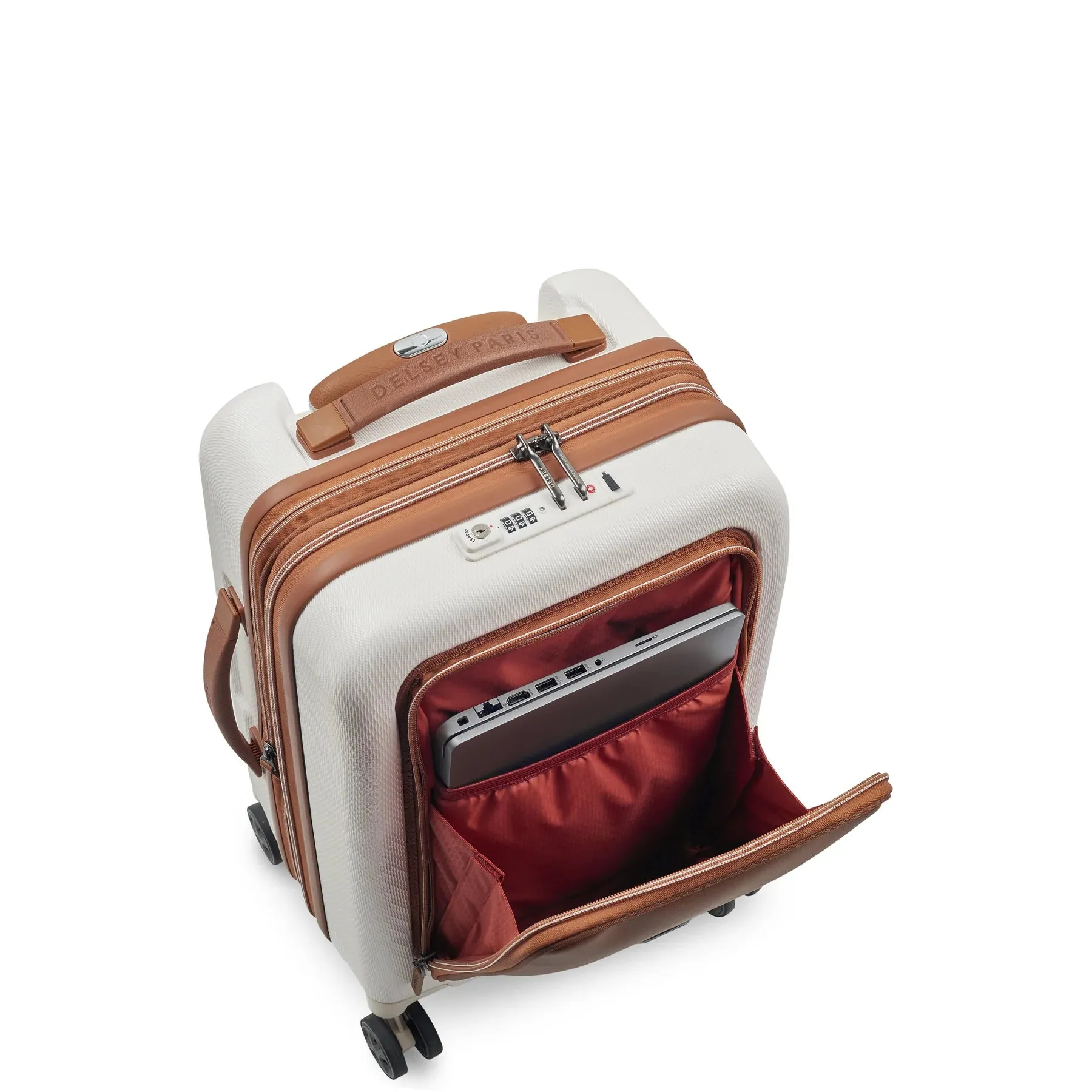 DELSEY CHATELET AIR 2.0 55CM BUSINESS TROLLEY CASE ANGORA