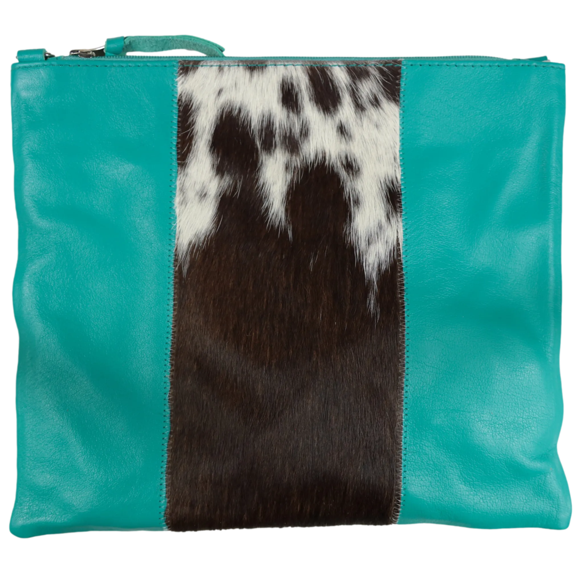 Fern Jumbo Clutch/Handbag - Teal