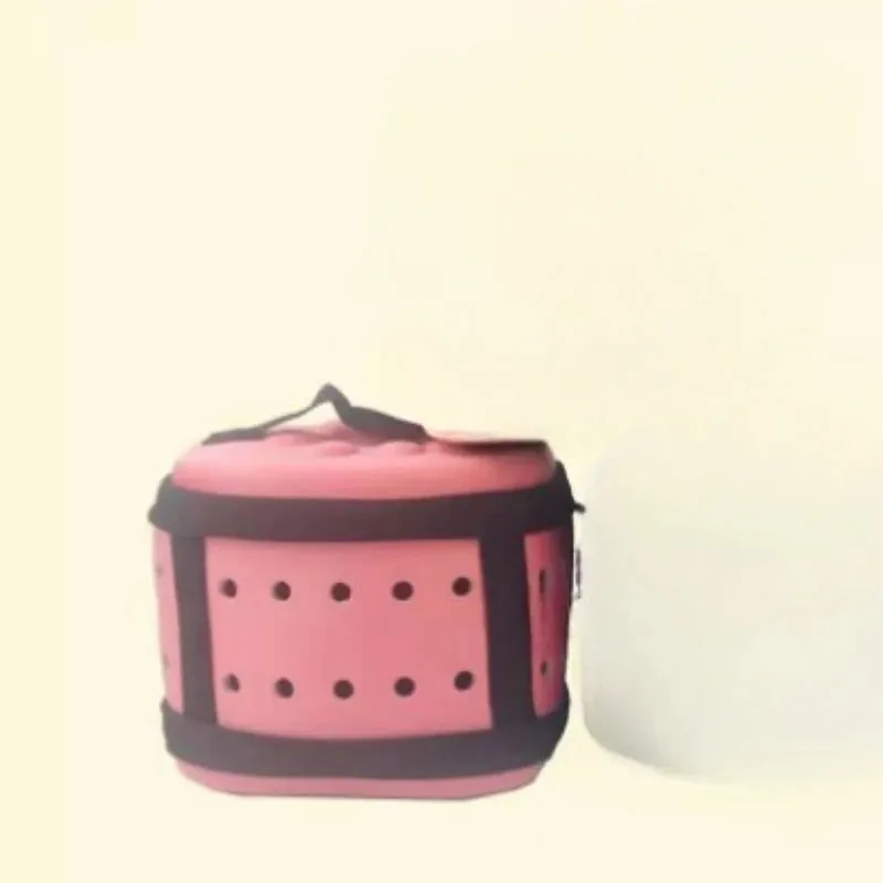 Foldable Dog Carrier Bag - Travel Pet Breathable Shoulder Handbag, Portable Folding Pet Cage, Carrying Bags for Cat, Dog, Pig, Hamster