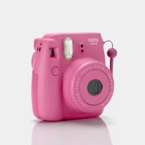 Fujifilm Instax Mini 8 Pink Instant Film Camera With Grey Bag - Refurbished
