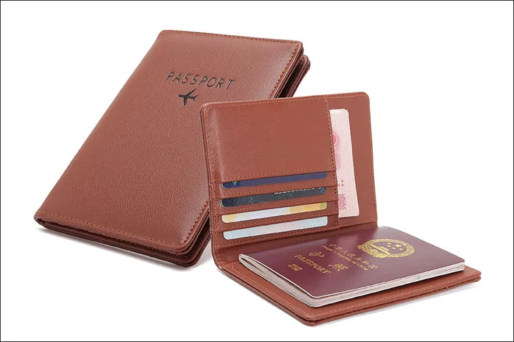 HD591 - Travel passport folder wallet