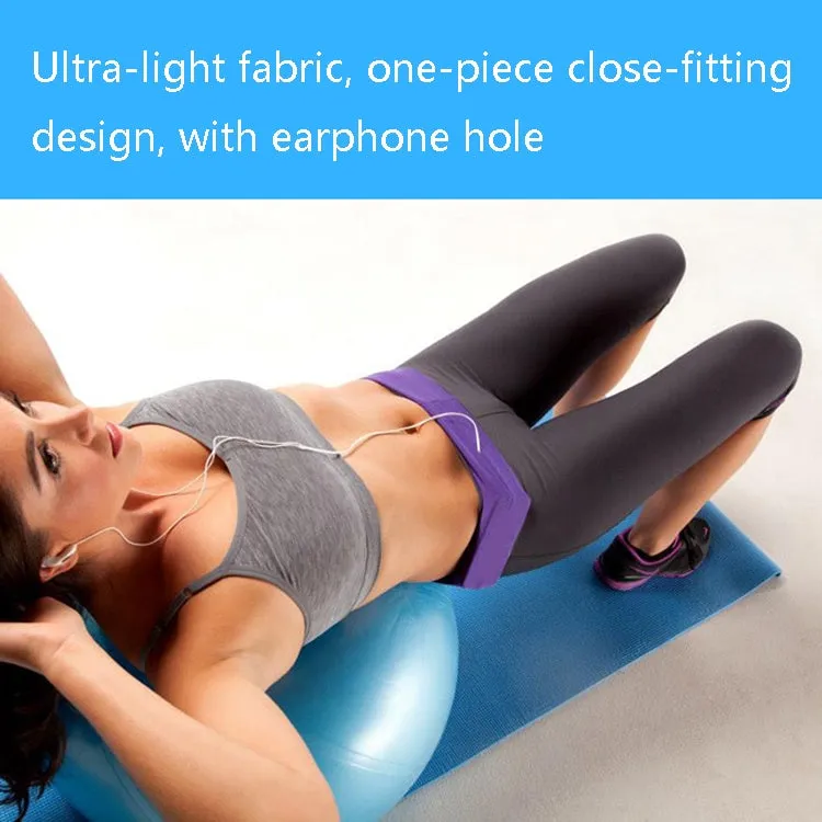 Invisible Running Waist Bag Outdoor Sport Mobile Phone Bag, Size: XL(Fluorescent Green)