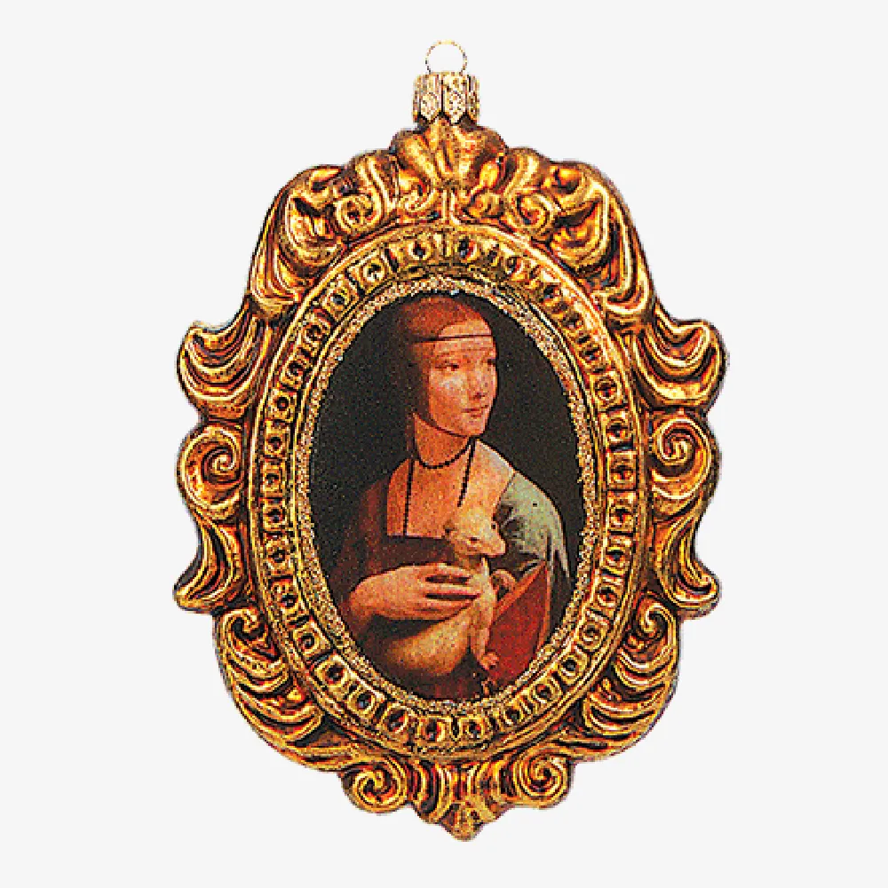 Lady with an Ermine Ornament