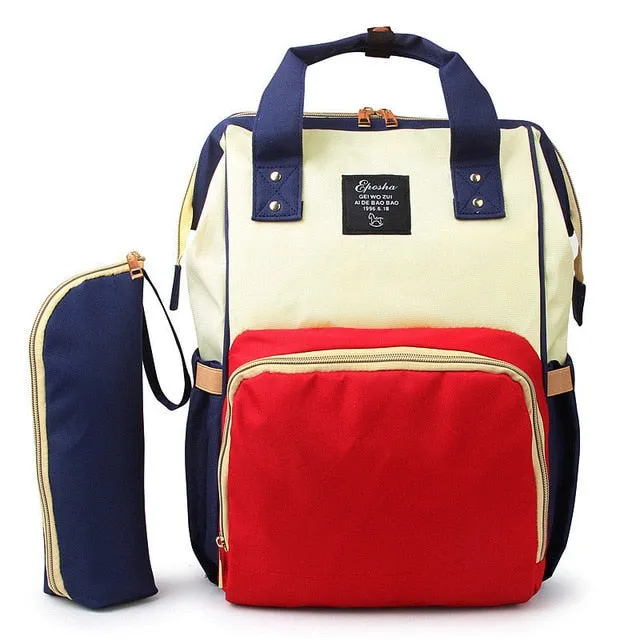 Large Capacity Diaper Bag Backpack Waterproof Maternity Bag Baby Diaper Bags With USB