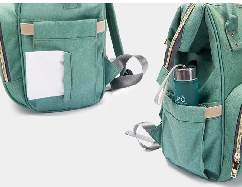 Large Capacity Diaper Bag Backpack Waterproof Maternity Bag Baby Diaper Bags With USB