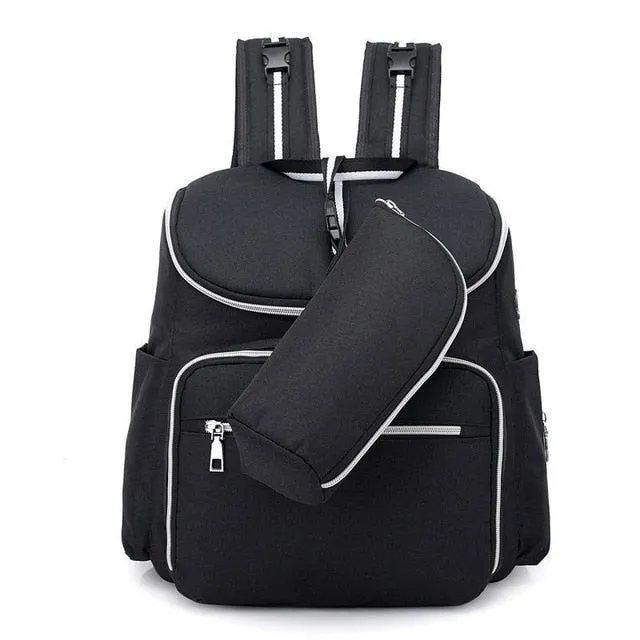 Large Capacity Diaper Bag Backpack Waterproof Maternity Bag Baby Diaper Bags With USB