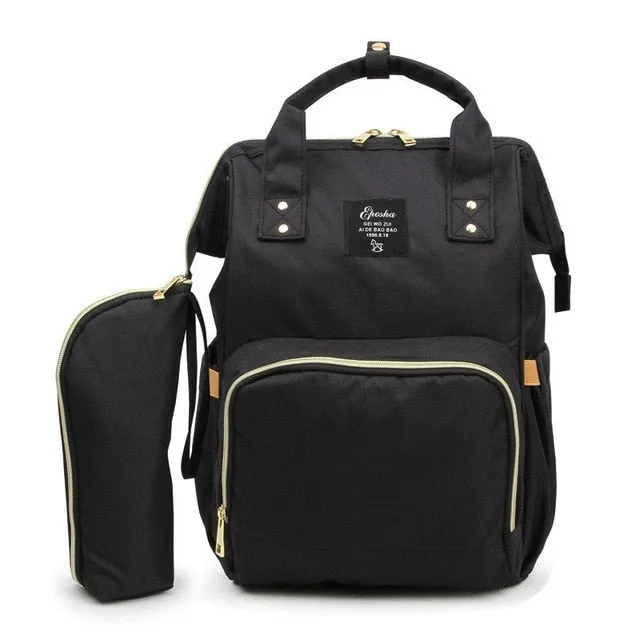 Large Capacity Diaper Bag Backpack Waterproof Maternity Bag Baby Diaper Bags With USB