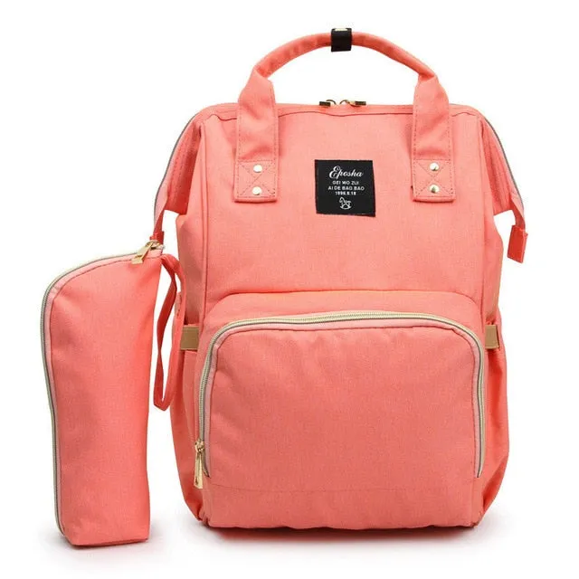 Large Capacity Diaper Bag Backpack Waterproof Maternity Bag Baby Diaper Bags With USB
