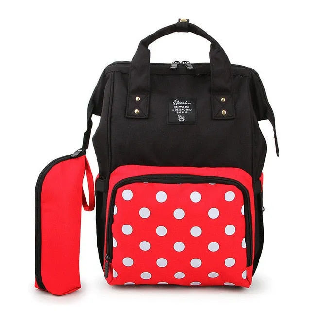 Large Capacity Diaper Bag Backpack Waterproof Maternity Bag Baby Diaper Bags With USB