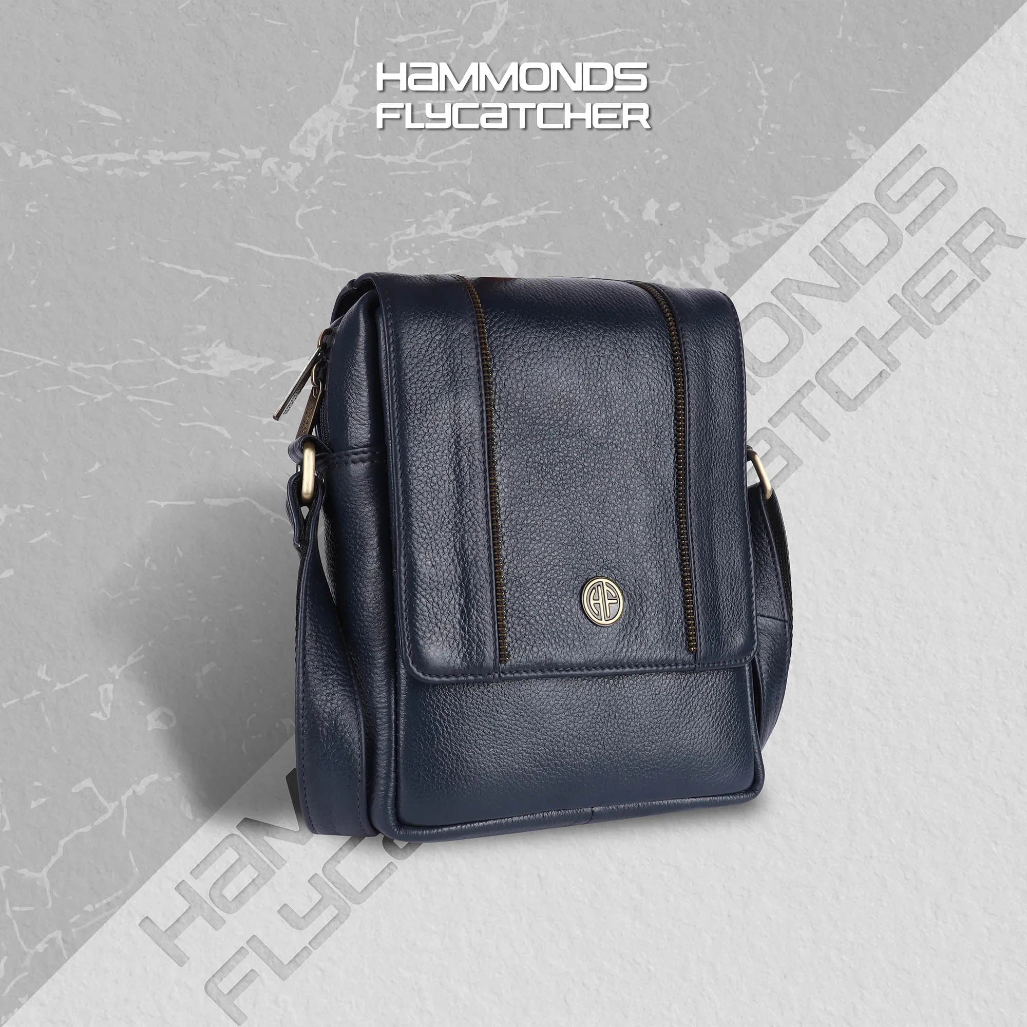 Leather Slingbag For Men - Adjustable Strap - 1 Year Warranty