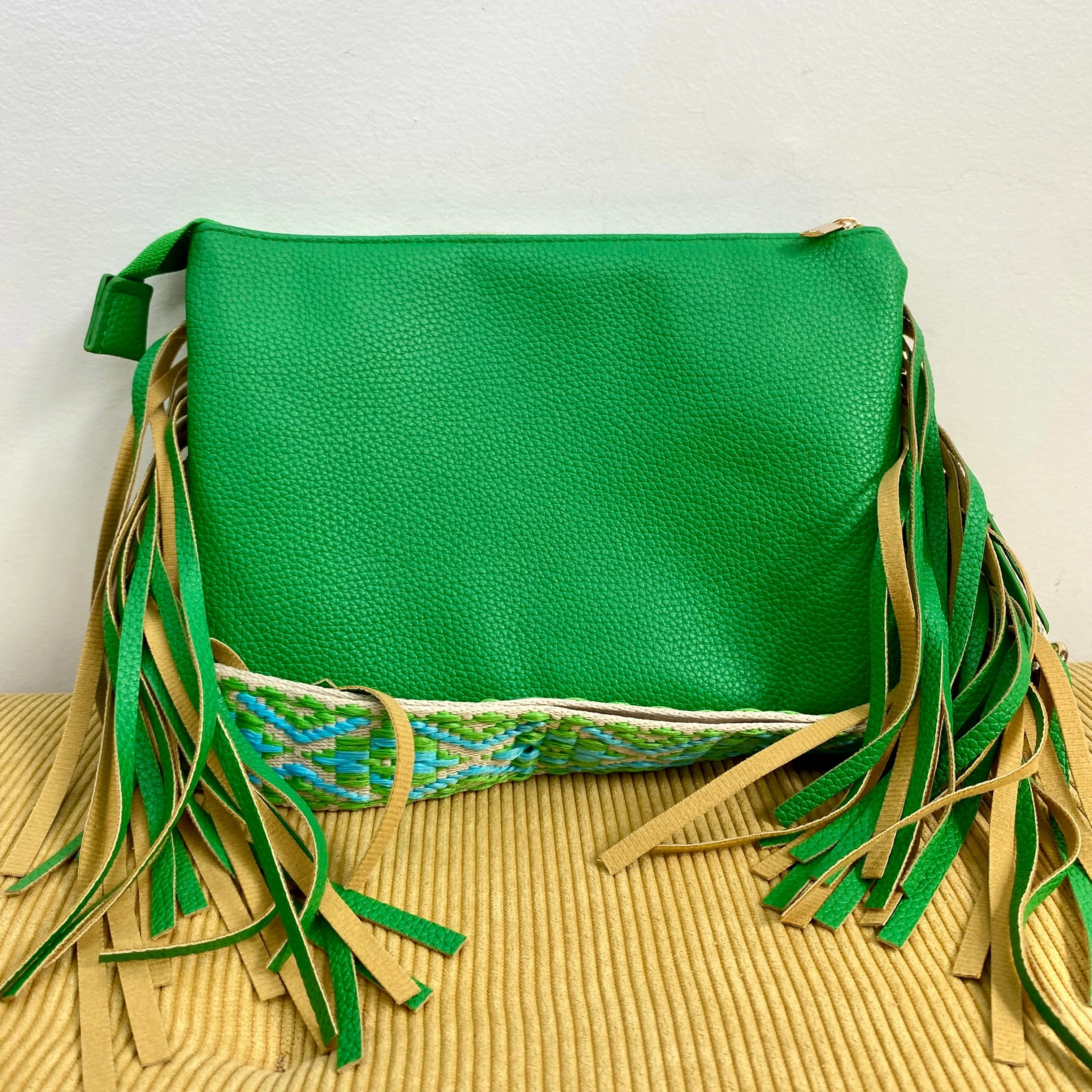 Lucky   Fringe - Clutch Crossbody