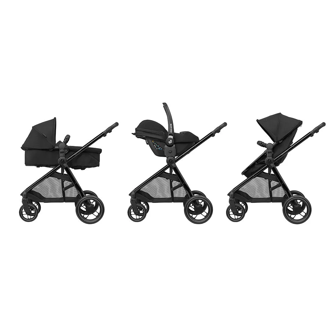 Maxi-Cosi Zelia Luxe 2-in-1 Pushchair - Twillic Black