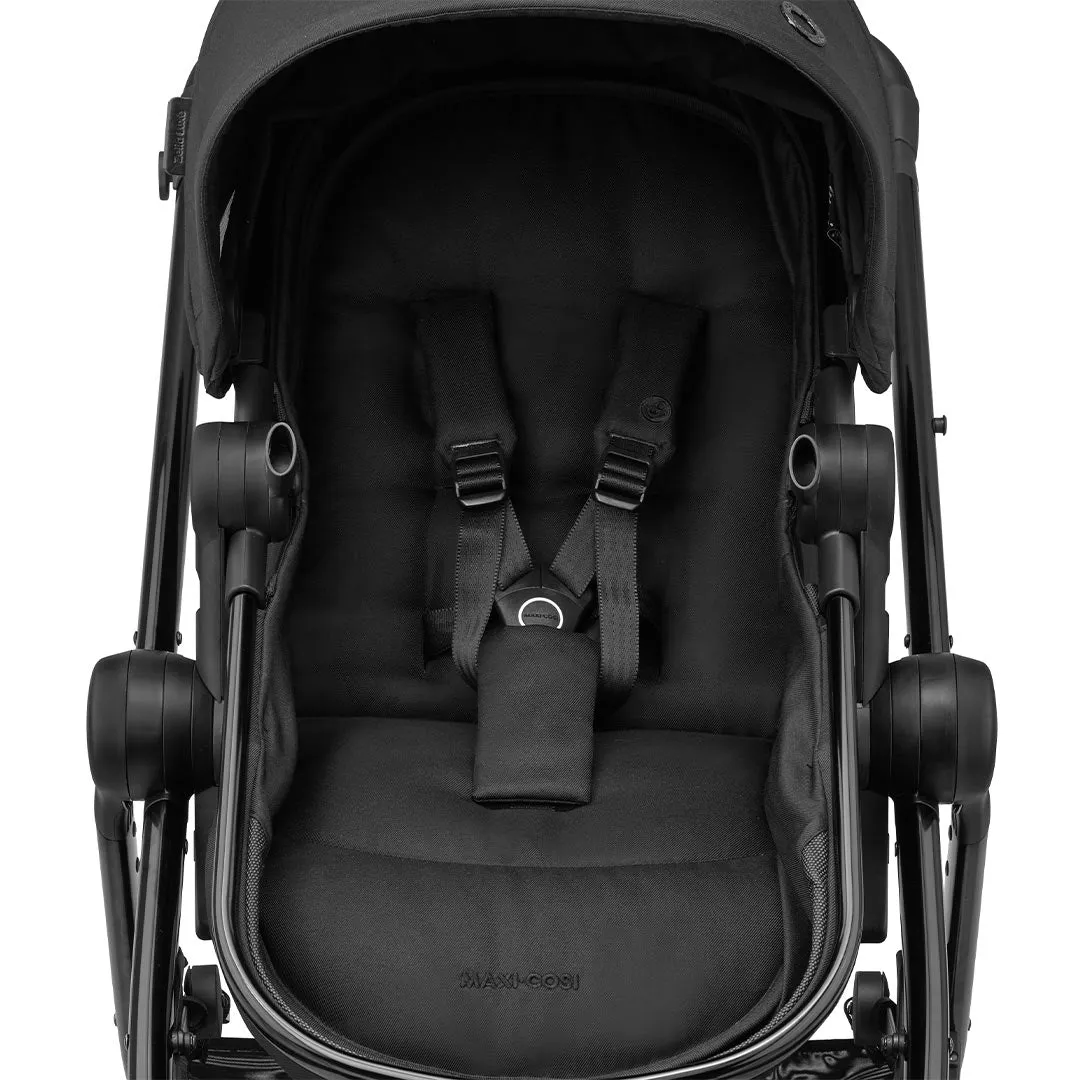 Maxi-Cosi Zelia Luxe 2-in-1 Pushchair - Twillic Black