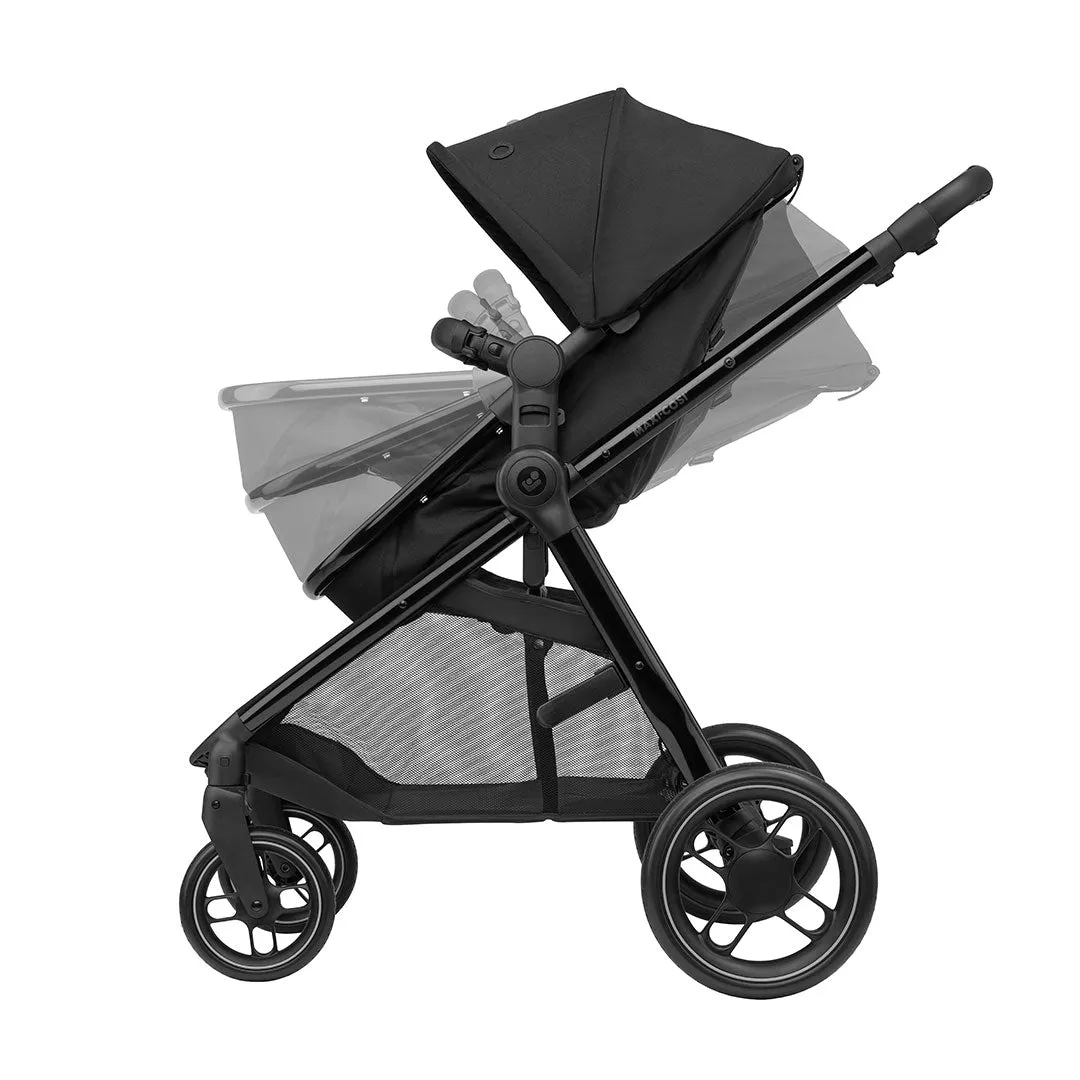 Maxi-Cosi Zelia Luxe 2-in-1 Pushchair - Twillic Black