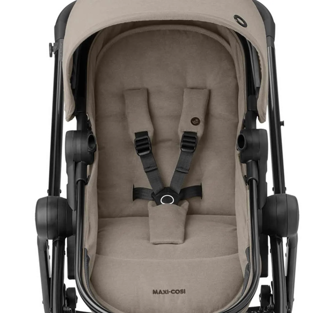 Maxi-Cosi Zelia Luxe 2-in-1 Pushchair - Twillic Truffle