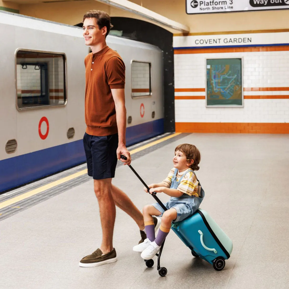 Micro Luggage Eazy All-Rounder - Bright Blue