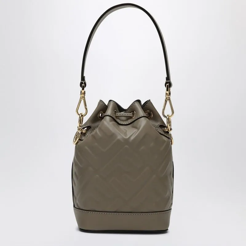 MON TRESOR MINIBAG IN DOVE-COLOURED LEATHER