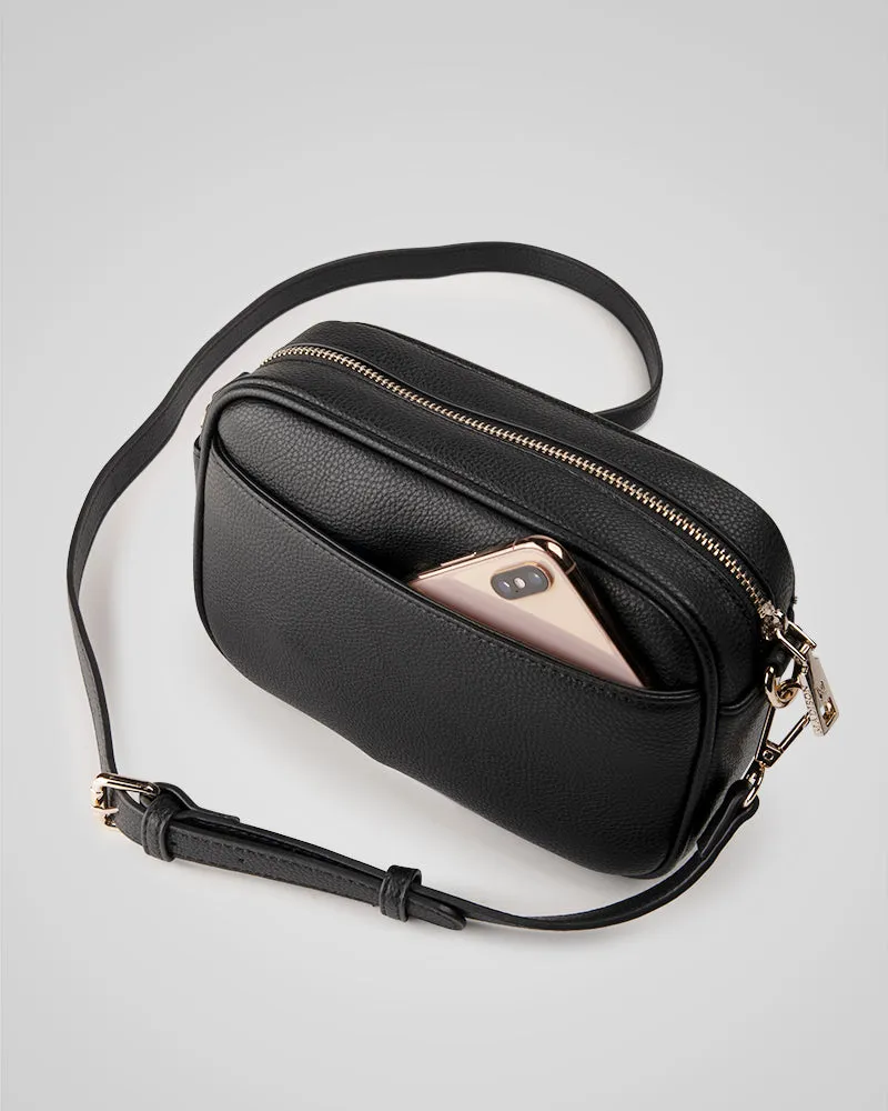Monica 5 Piece Giftbox - Crossbody Bag, Monogram Bag Strap, Cardholder, Keychain & Personalisation Charm
