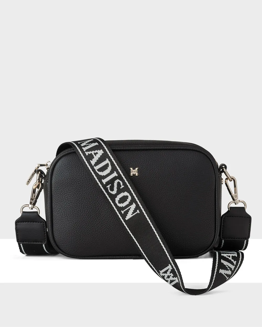 Monica "Wear it 3 Ways" Giftbox - Metallic Stripe, Monogram Stripe & Matching Bag Strap