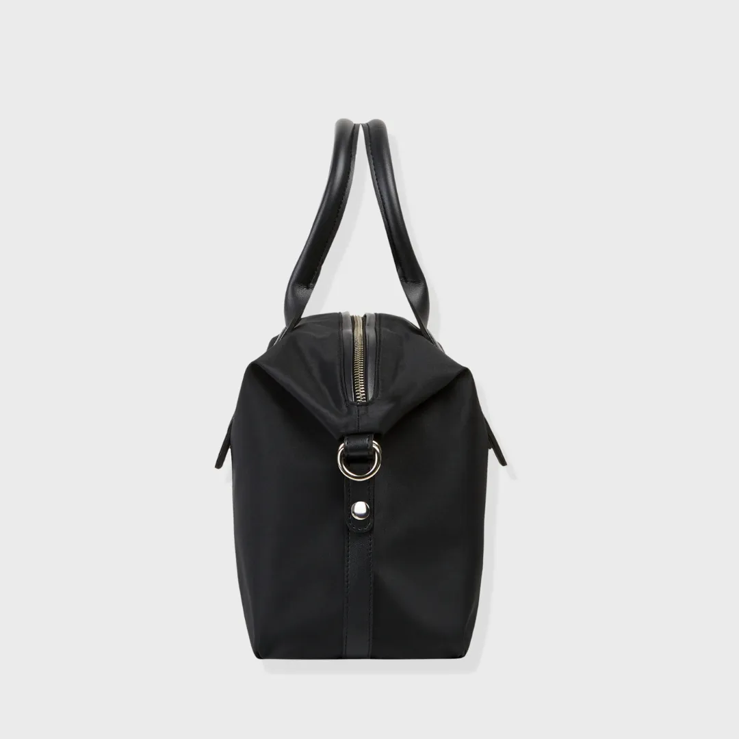 NOLAN MEDIUM NYLON HANDBAG BLACK