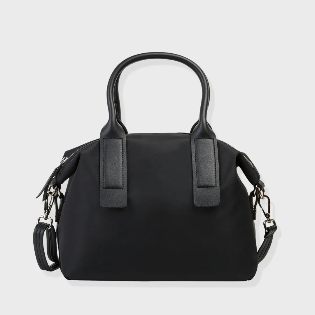 NOLAN MEDIUM NYLON HANDBAG BLACK