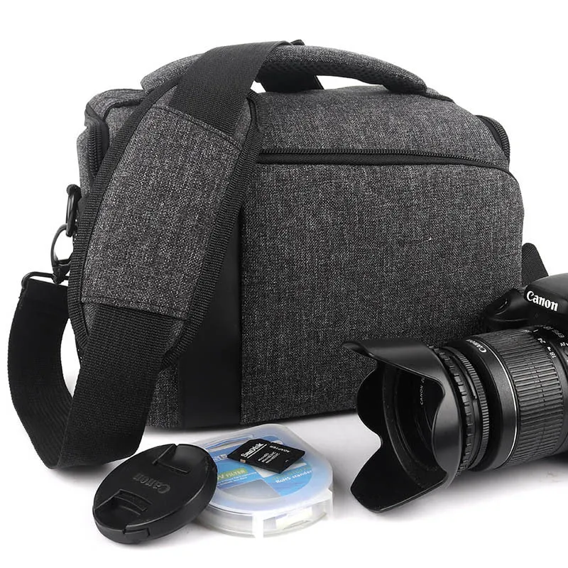 Outdoor waterproof camera bag professional shoulder bag for Canon Nikon camera bag