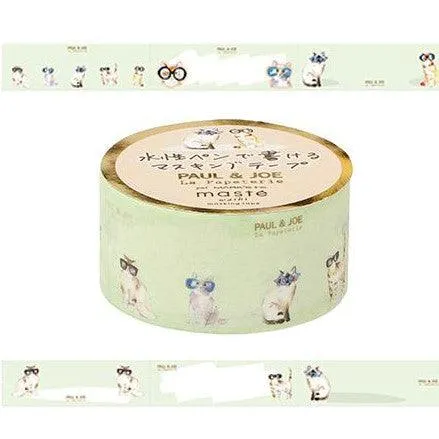 Paper Tape PILOT x PAUL&JOE 0.4mm Stationery Art Supplies Student Travel Record School Office Diary PMMST-50RPJ1