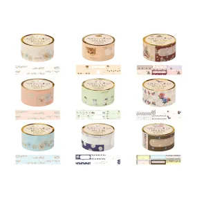 Paper Tape PILOT x PAUL&JOE 0.4mm Stationery Art Supplies Student Travel Record School Office Diary PMMST-50RPJ1