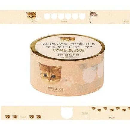 Paper Tape PILOT x PAUL&JOE 0.4mm Stationery Art Supplies Student Travel Record School Office Diary PMMST-50RPJ1