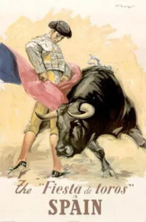 "Fiesta de Toros in Spain" (Bullfighting) - Image Source