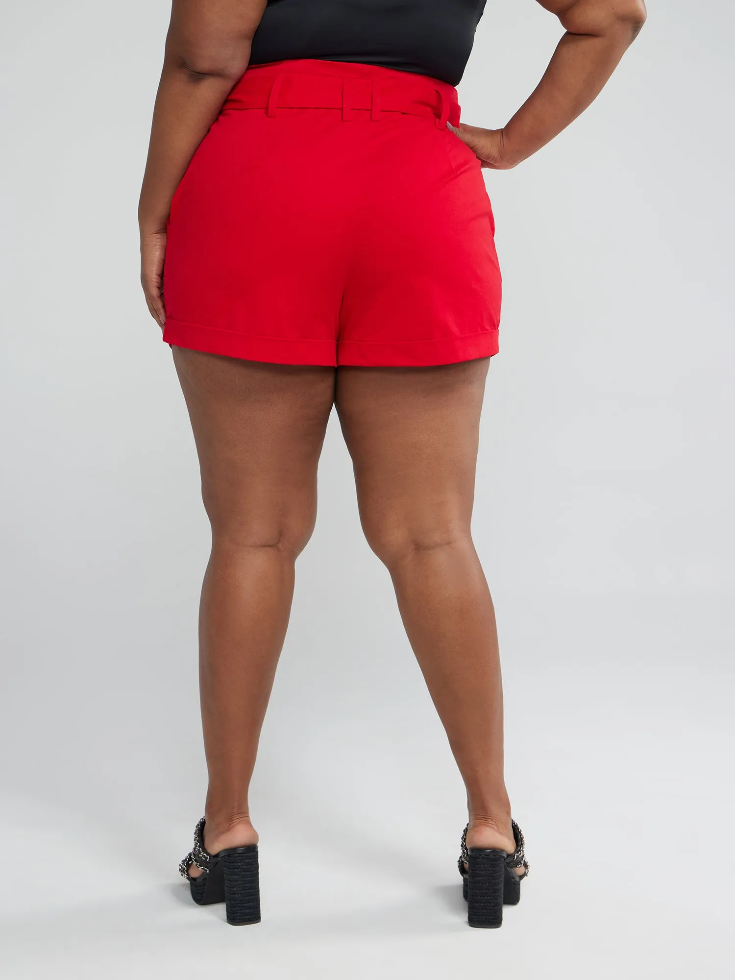 Renata Paper Bag Waist Shorts