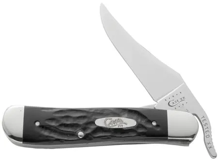 Rough Black Jigged Synthetic Russlock