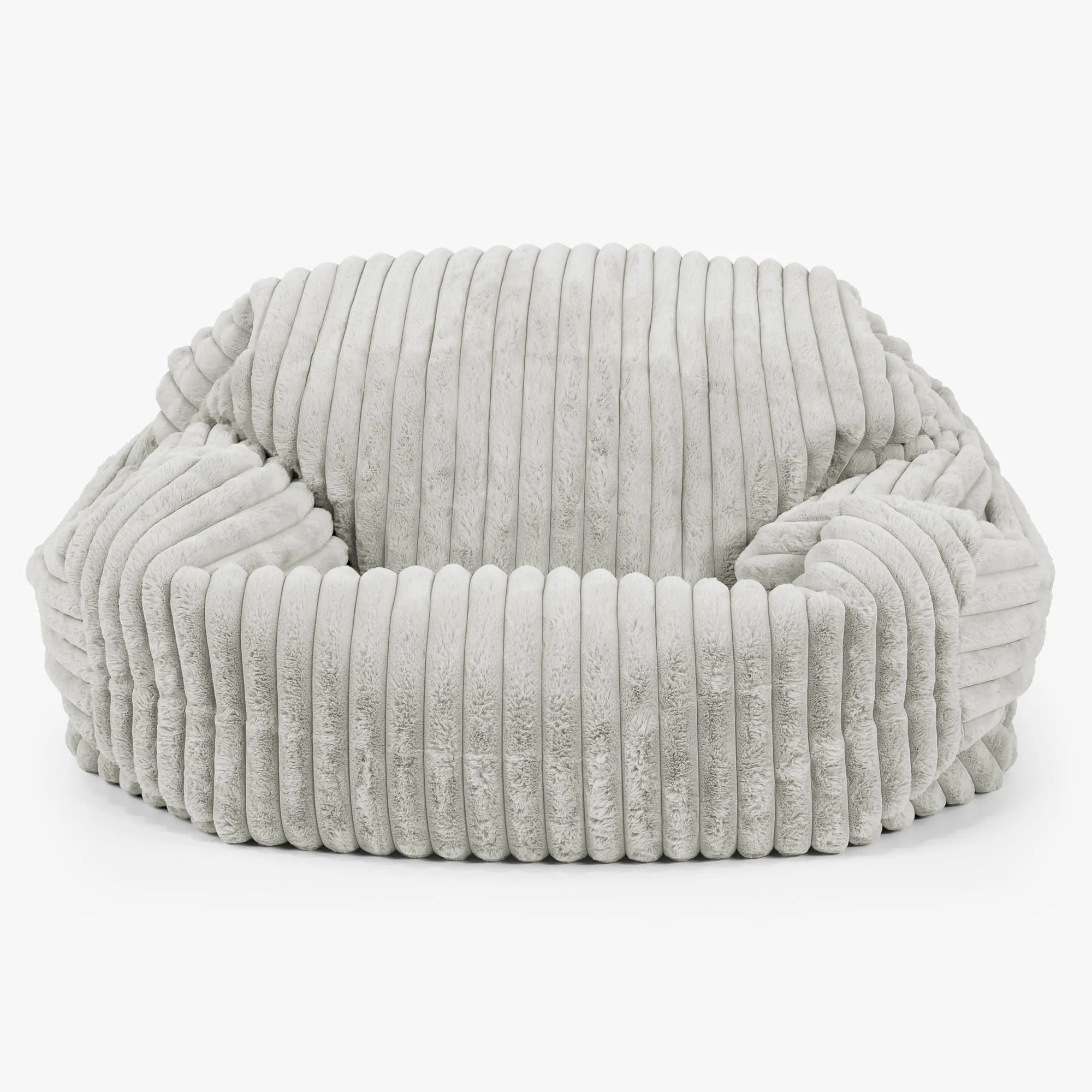 Sabine Bean Bag Sofa - Ultra Plush Cord Sage Green